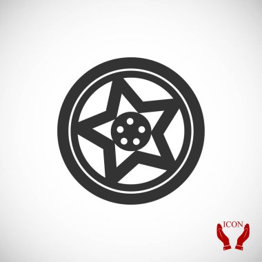 tekerlek disk simgesi