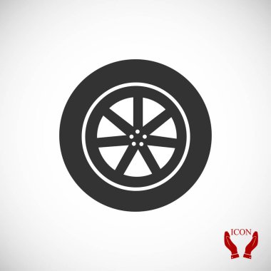 Direksiyonu düz simgesi