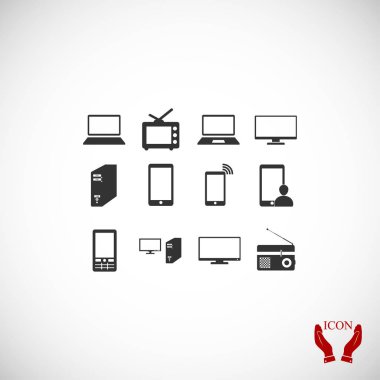 iletişim aygıt simgeleri