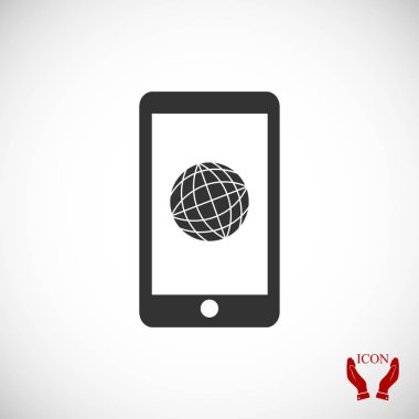 Modern smartphone simgesi