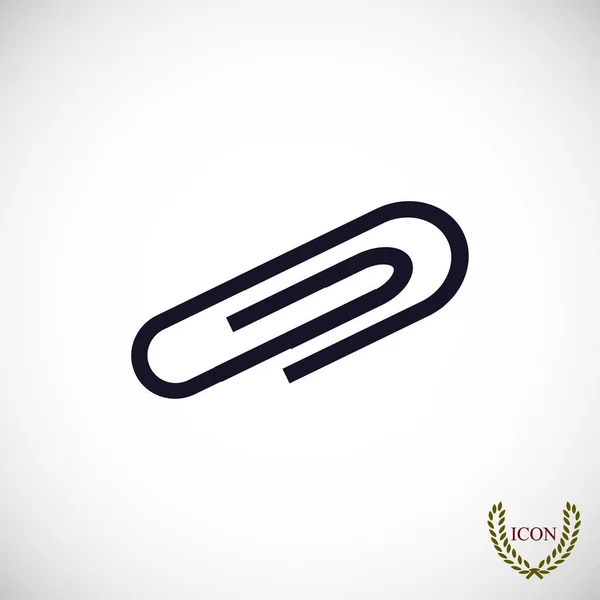 Paperclip pictogram — Stockvector