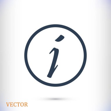 bilgi işareti simgesi