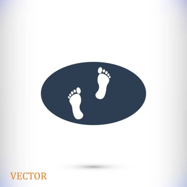 Ayak işareti simgesi