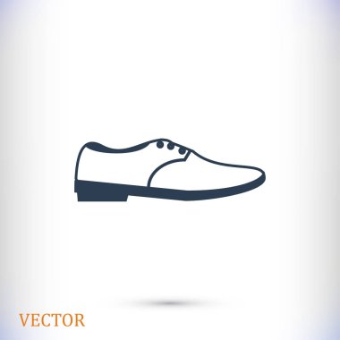  Ayakkabı düz simgesi