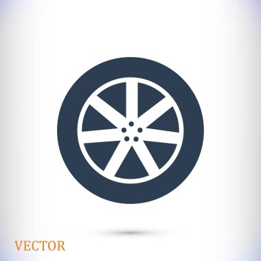 tekerlek işareti simgesi