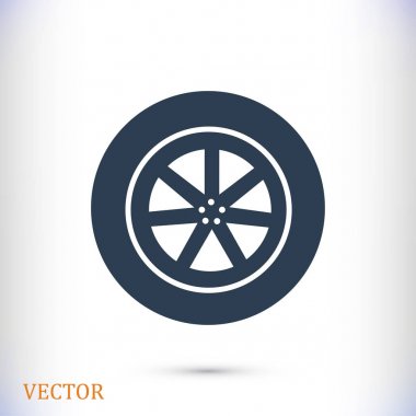 tekerlek işareti simgesi