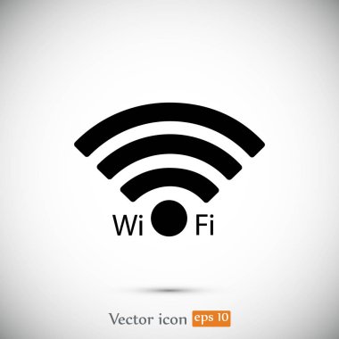 Wi-fi işareti simgesi