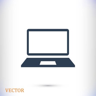 Bilgisayar Düz Simgesi