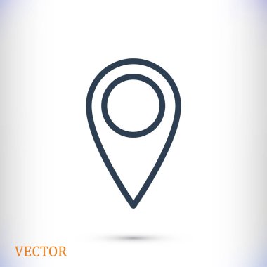 harita konumu simgesi