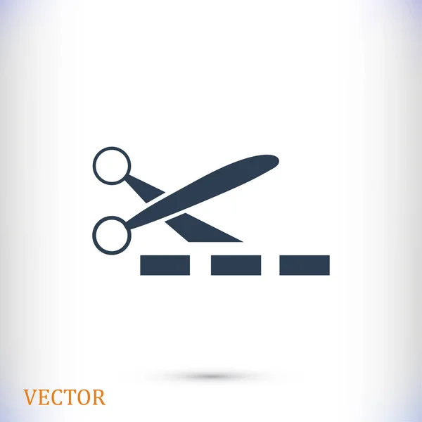 Saxar Platt Ikon — Stock vektor