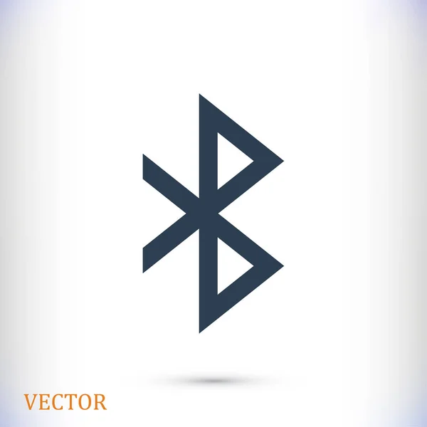 Icône signe Bluetooth — Image vectorielle