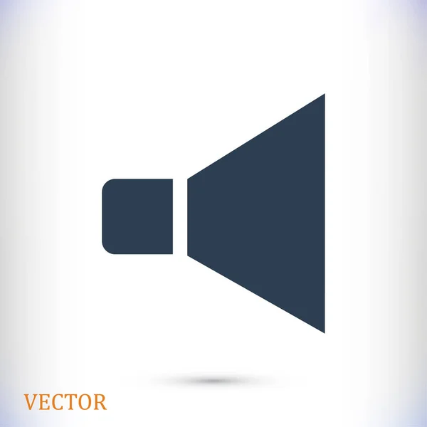 Lautsprecher-Ikone — Stockvektor