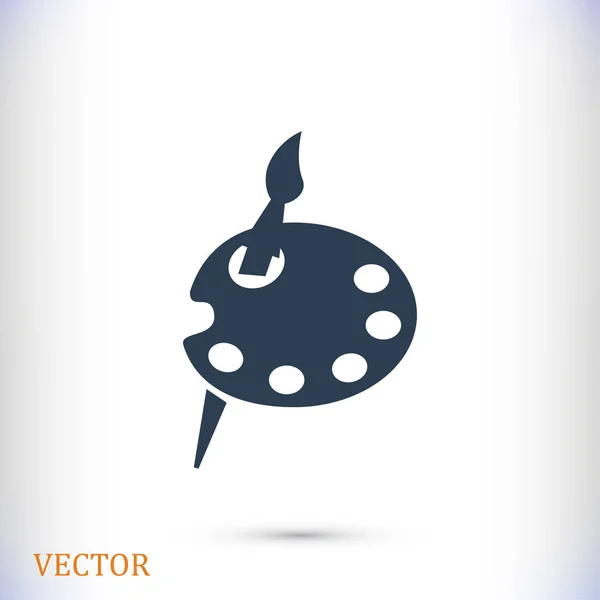 Icono de signo de pintura — Vector de stock