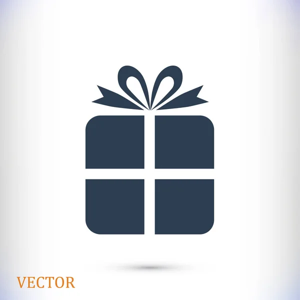 Gift sign icon — Stock Vector