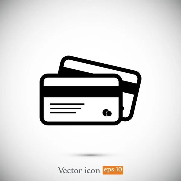 Karton lapos ikon — Stock Vector