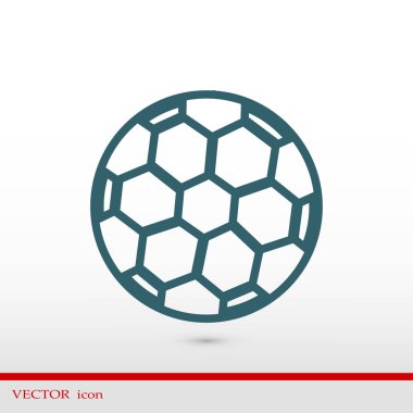 futbol topu simgesi
