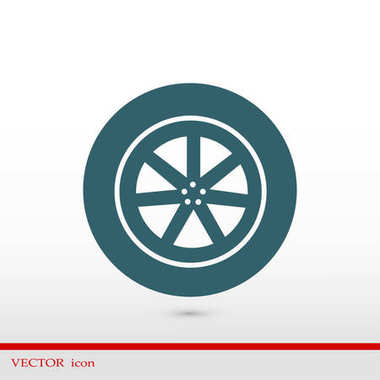 tekerlek işareti simgesi