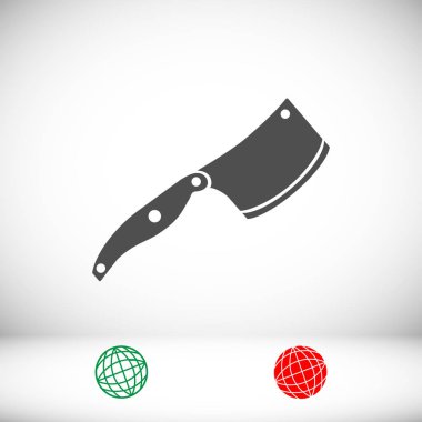 Bıçak düz simgesi