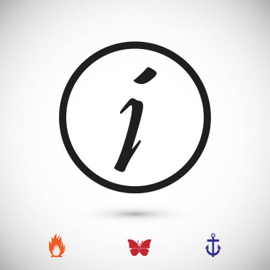 bilgi işareti simgesi