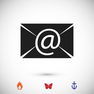 düz e-posta simgesi