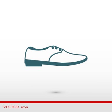  Ayakkabı düz simgesi