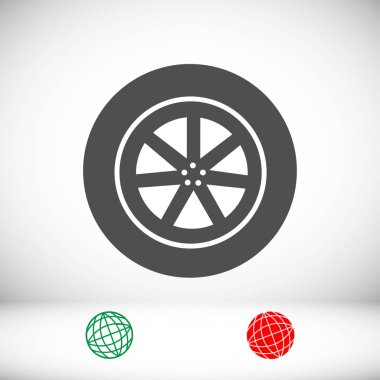 tekerlek işareti simgesi