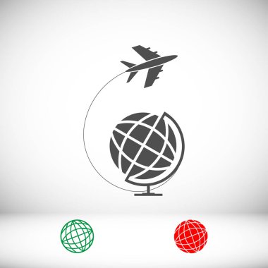 Düzlem Düz Simgesi