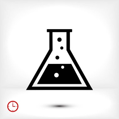 laboratuvar cam simgesi