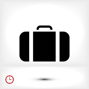 basit çanta simgesi