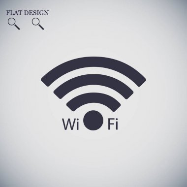 Wi-Fi basit simgesi