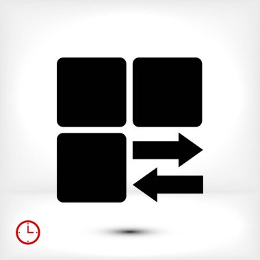 Infographic küp ok ile tarz