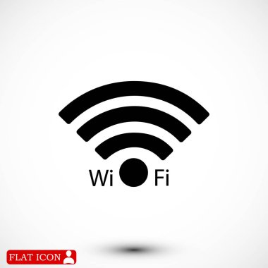 Wi-Fi basit simgesi