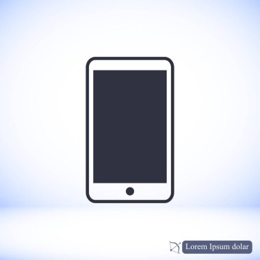 Telefon Düz Simgesi