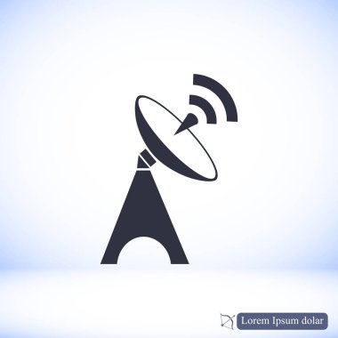 uydu anten simgesi