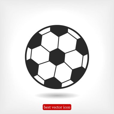 Klasik futbol topu simgesini