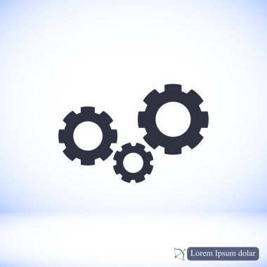 Basit dişli simgesini