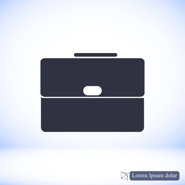 basit çanta simgesi