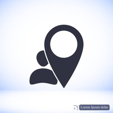 harita işaretçi simgesi