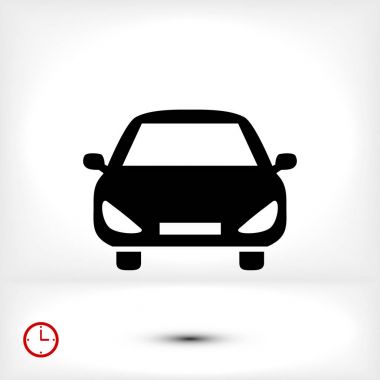 Arabayı düz simgesi