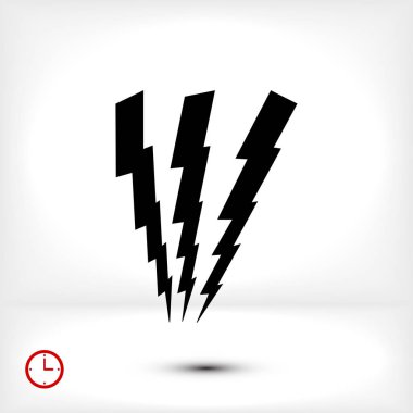 Şimşek düzlüğü simgesi