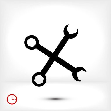 onarım düz simgesi