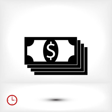 Doları banknot simgesi