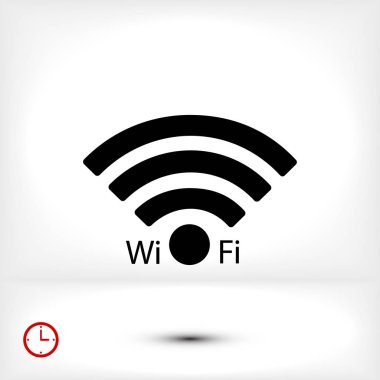 Wi-Fi basit simgesi