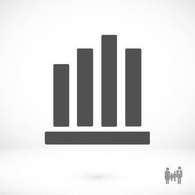 Grafik Düz Simgesi