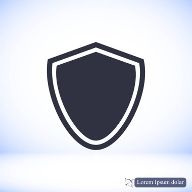 basit kalkan kutsal kişilerin resmi