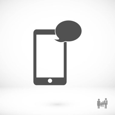 Cep telefonu sms simgesi
