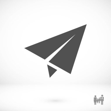 kağıt düzlem simgesi