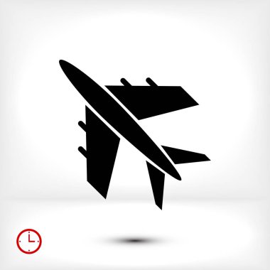Basit uçak simgesi