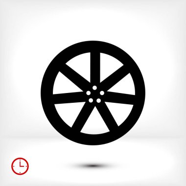 tekerlek disk simgesi