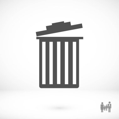 çöp kutusu simgesini